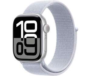 Apple Watch Series 10 4G 42mm Aluminium Silber Sport Loop Blaue Wolke verkaufen