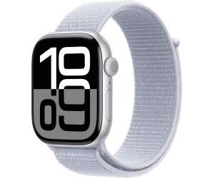 Apple Watch Series 10 GPS 46mm Aluminium Silber Sport Loop Blaue Wolke verkaufen