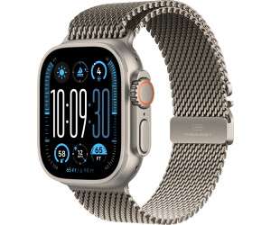 Apple Watch Ultra 2 (2024) Titan Natur Milanaise Armband Titan L verkaufen