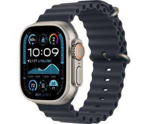 Apple Watch Ultra 2 (2024) Titan Natur Ocean Armband Marine verkaufen
