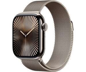 Apple Watch Series 10 4G 42mm Titan Natur Milanaise Natur verkaufen