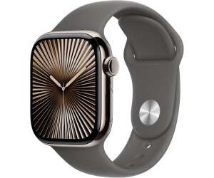 Apple Watch Series 10 4G 42mm Titan Natur Sportarmband Steingrau M/L verkaufen
