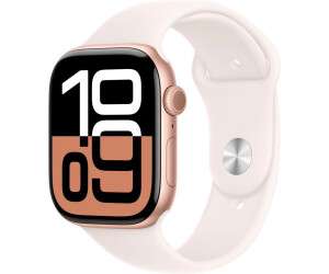 Apple Watch Series 10 4G 46mm Aluminium Roségold Sportarmband Blassrosa M/L verkaufen