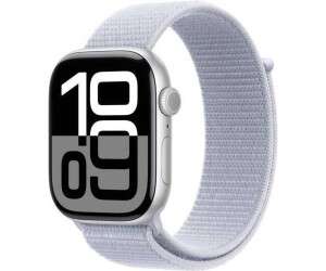 Apple Watch Series 10 4G 46mm Aluminium Silber Sport Loop Blaue Wolke verkaufen