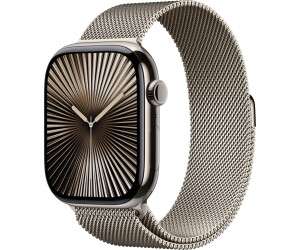 Apple Watch Series 10 4G 46mm Titan Natur Milanaise Natur S/M verkaufen