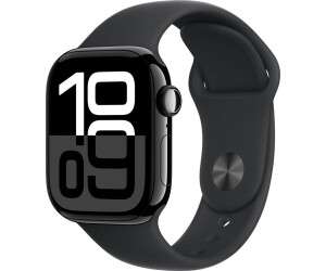 Apple Watch Series 10 GPS 42mm Aluminium Diamantschwarz Sportarmband Schwarz M/L verkaufen