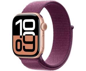 Apple Watch Series 10 GPS 42mm Aluminium Roségold Loop Pflaume verkaufen