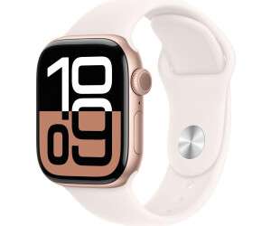 Apple Watch Series 10 GPS 42mm Aluminium Roségold Sportarmband Blassrosa S/M verkaufen