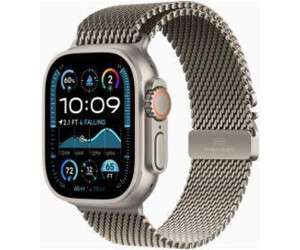 Apple Watch Ultra 2 (2024) Titan Natur Milanaise Armband Titan L verkaufen