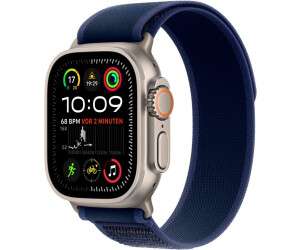 Apple Watch Ultra 2 (2024) Titan Natur Trail Loop Blau M/L verkaufen