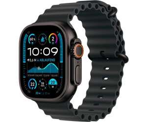 Apple Watch Ultra 2 (2024) Titan Schwarz Ocean Armband Schwarz verkaufen