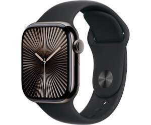 Apple Watch Series 10 4G 42mm Titan Schiefer Sportarmband Schwarz M/L verkaufen