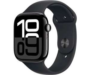 Apple Watch Series 10 4G 46mm Aluminium Diamantschwarz Sportarmband Schwarz S/M verkaufen