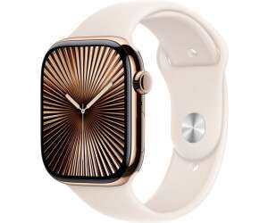 Apple Watch Series 10 4G 46mm Titan Gold Sportarmband Polarstern M/L verkaufen