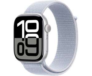 Apple Watch Series 10 GPS 46mm Aluminium Silber Sport Loop Blaue Wolke verkaufen