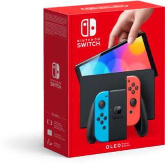 Nintendo Switch (OLED-Modell) neon-blau/neon-rot verkaufen